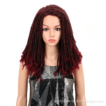 MAGIC Curl 22 Inch Synthetic wigs Dreadlocks Braid Hair For Black Women Long Twist Jumbo Dread  Crochet Wigs Faux Locs Hair